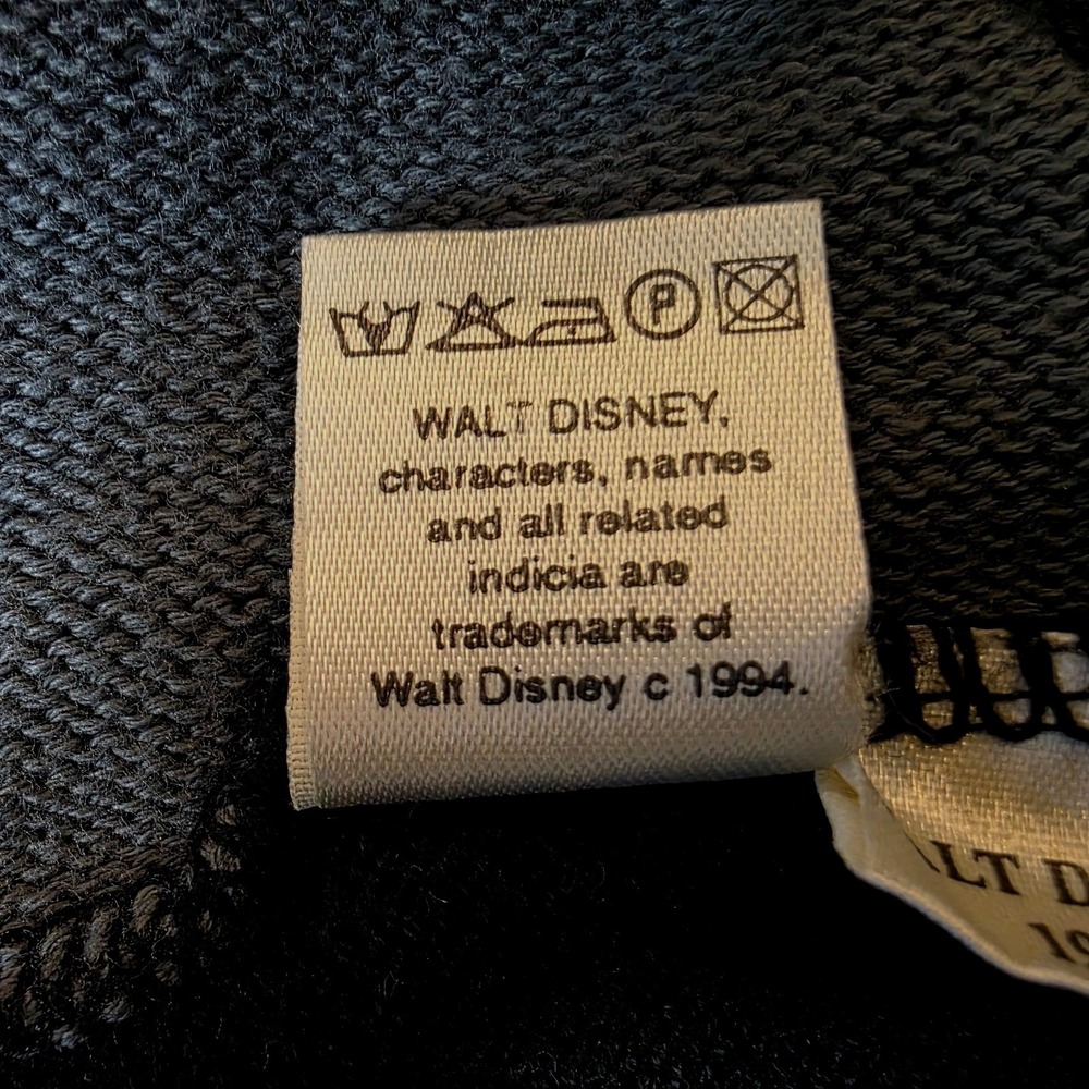 Vintage Disney Mickey Unlimited Golf Sweater Men M Goofy Donald Duck Lario Rate - Picture 9 of 12